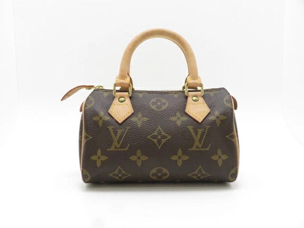 Louis Vuitton Speedy Monogram Leather Brown